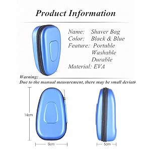 Oral-Q 3 Pcs Dual Replacement Rotary Shaver Razor Blades Heads with Clean Brush Accessories Compatible with RQ12, Model… - Image 9