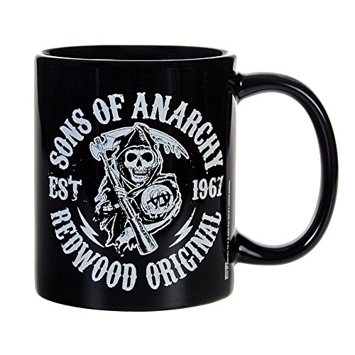 Preisvergleich Produktbild Sons Of Anarchy Tasse (Schwarz)