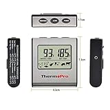ThermoPro TP16 Digitales Bratenthermometer Ofenthermometer mit Timer für BBQ, Grill, Smoker - 