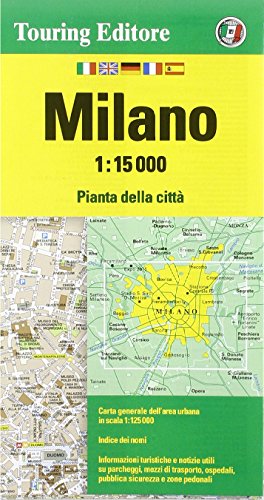 Milano 1:15.000. Ediz. multilingue libro