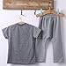 Baby Boys Short Sleeve Elephant T-Shirt and Striped Pants Outfit