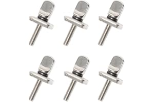 JOIBA SUP Finnenschraube werkzeuglose Edelstahl Finnenschraube für Longboard,Single Finne, Paddleboard und SUP