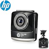 HP Car Camera Dash Cam 1080P Full HD Video Recorder In Car Dashboard Camera With Night Vision 2.4" IPS LCD G-Sensor Parking Monitor WDR Motion Detection Loop Recording