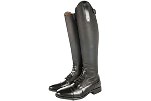 HKM 9115 Sevilla Teddy - Botas de Equitación (Piel, Longitud Estándar, Unisex, 36-46) - Botas de equitación Unisex adulto