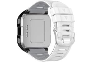 KINOEHOO Bracelet de Montres Compatible avec Garmin Forerunner 920XT Bracelets de Remplacement en Silicone.