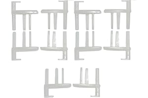 CANJPTON Compatible avec Dometic 5 (Paire) Embouts pièce de Rechange Rastrollo 2000 Camping-Car Caravane Bateau SP042019Z