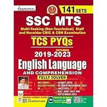 Buy SSC MTS General Awareness TCS PYQs 2019 To 2023 Solved Papers