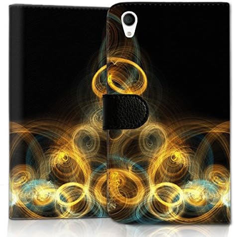 Wallet Book-Style Flip Protective Skin Case Cover For Sony Xperia Z2 – Leather Flip UMH11 Design5