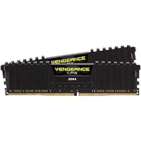 Corsair CMK16GX4M2B3200C16 Vengeance LPX 16 GB (2 x 8 GB) DDR4 3200 MHz C16 XMP 2.0 High Performance Desktop Memory Kit…