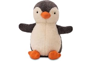 VEghee Peluche Pinguino, 21 cm Pinguino Peluche, Peluche Peluche, Pinguino Morbido Cuscino Imbottito, Animale Peluche Cuscino Giocattolo Regalo per Bambini,Peluche
