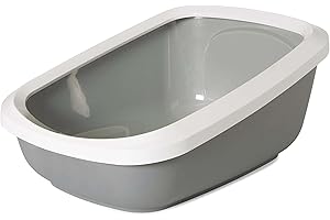 B BANGCOOL Savic Lettiera per gatti, con bordo Aseo Jumbo – 67,5 x 48,5 x 28 cm