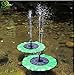 Produktbild Oulensy Solarbetriebene Wasserpumpe Panel Kit Lotusblatt Floating-Pumpen-Brunnen-Pool-Garten-Teich Bewässerung Tauchpumpen