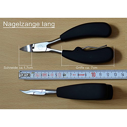 BEZOX – Präzision Fußnagel knipser Nagelzange Für Dicke Und Eingewachsene Fußnägel und Fingernägel W / Metal Box - 7