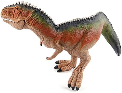 Amazemarket 2 Colors Huge Collectible Models Powerful Jurassic Dinosaur Toy Tyrannosaurus Figures Educational Learning Animal Boys Girls Kids Present (orange)