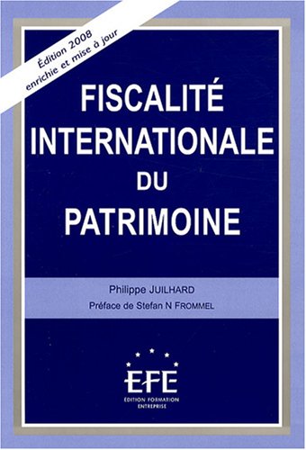 Download Fiscalité internationale du patrimoine Download Fiscalité internationale du patrimoine