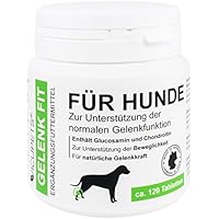 VICUPETS® Gelenk Fit für Hunde | Für natürliche Gelenkkraft | enthält Glucosamin und Chondroitin | Made in Germany | 120 Stück