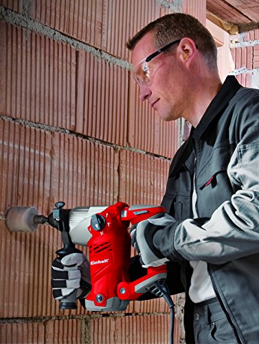 Einhell Bohrhammer TE-RH 32 E (1250 W, 5 J, Bohrleistung Ø 32 mm, SDS-Plus-Aufnahme, Metall-Tiefenanschlag, Vibrationsdämpfung mit Andruckanzeige, Koffer) - 7