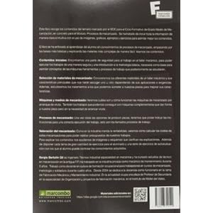 Procesos de mecanizado (MARCOMBO FORMACIÓN)
