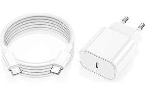 QGRHO USB C Ladegerät für iPhone 17/16 Pro Max,20W Type C auf C Lang Power Adapter mit 2M Kabel Ladekabel für Apple iPhone 17 Air/16e 15 Pro/Plus/iPad 10th,Netzteil Stecker Schnellladegerät Schnellladekabel