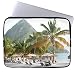 Produktbild oliyneco Sonnenliegen auf einem in der nähe der Pitons in St. Lucia Neopren Laptop Sleeve 25,4 cm MacBook Air Fall MacBook Pro Sleeve und 25,4 cm Laptop Tasche