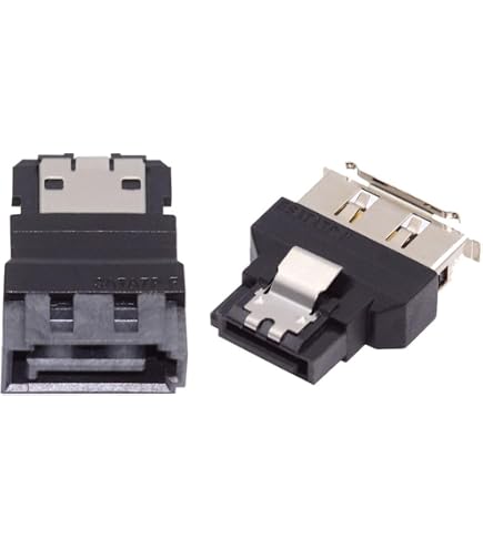 Câble SATA 22 Broches Mâle Vers Femelle - 1 Mètre - Transfert Données + Alimentation - Marque Uxcell - Neuf