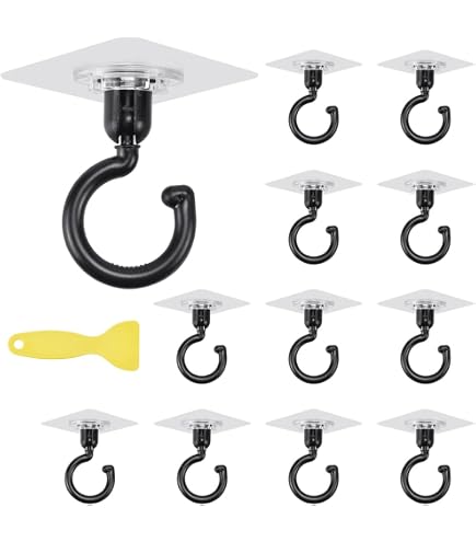 Crochets Adhésifs Forts 8 Pièces - Support 20kg - Inox - Sans Perçage