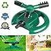 Produktbild BETOY Rasensprenger, Sprenger Garten Sprinkler, Automatische Rasen Wasser Sprinkler,360 Grad 3- Arm Rotierende Sprenger mit 3 Verschiedene Düse Modi