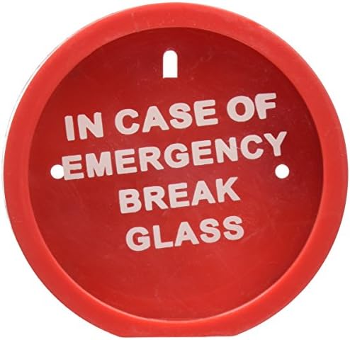 Fairly Odd Novelties Emergency Money Box Savings Bank in Case of Emergency Break Glass