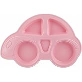 Arsimo 8683200802760 Araba Şeklinde Mama Tabağı Pembe, &Ccedil;ok Renkli, Medium