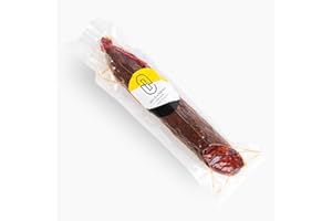 Balsanera Ibérico - Chorizo de Bellota Ibérico (1/2 Pieza) | Peso aproximado de 500gr | Curación de 4-5 meses | Envasados al vacío