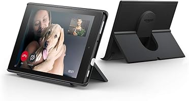 All-new Fire HD 8 Tablet with Alexa, 8” HD Display, 16 GB, Black with Special Offers + All-New Show Mode Charging Dock