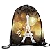 Produktbild Liuzhis Eiffel Tower Drawstring Backpack Sports Gym Bag