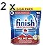 Produktbild FINISH Kit 2 Pack Power Max All In One 100 Tabletten Spülmaschine Tabs Lemon = 200