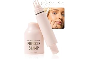 YIAE Freckle Pen - Realistic Sun-Kissed Makeup for Sensitive Skin | Waterproof & Smudge-Proof Freckle Stamp for All-Day Wear | Quick-Dry Natural Faux Freckles - Light 1.0
