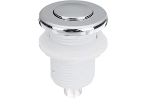 GOZAR Tryckknappsbrytare sopbrytare luftströmbrytare kit för badkar spa sopbrytare - 32 mm
