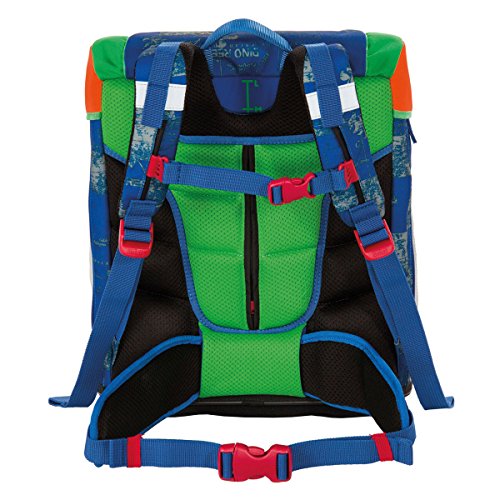 Scout-Sac--Dos-Enfants-Jeu-de-lEcole-42-cm-188-L-Multicolore-Bleu