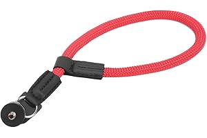 Bindpo Handband, Nylon-Anti-Lost-Lanyard-Gürtelseil mit 1/4 Adapterschraube für Mobile 2 3 4 Stabilisator für Kamera(rot)