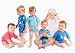Splash About Babies Happy Nappy Wetsuit - Apple Daisy, 6-14 Months, L