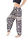 Produktbild Forgotten Tribes Luxus Haremshose Damen | Fashion Pumphose | Yoga | hippie hose | hippie hosen damen | hippie hosen Frauen (Black)