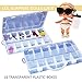Price comparison product image 18 Compartments Toy Storage Carrying Box Accessories for LOL Surprise Dolls
