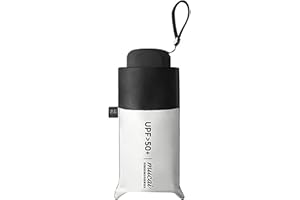 OAICIA Paraguas resistente a las tormentas pequeño paraguas de bolsillo resistente al viento protección UV ultraligero paraguas plegable robusto mini paraguas para hombres, niños y mujeres