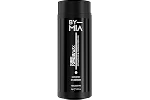 BY MIA Haarvolumenpuder 30 g (x1,5 GRÖßER) | Ultra Halt | Natürlicher Matter Look | Haarstyling-Puder für Männer | Haartexturpuder-Wachs | Texturierendes, Volumengebendes Haarpuder für Männer