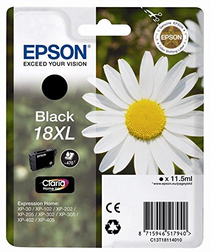 Preisvergleich Produktbild Epson 18Xl Claria Home Ink, Single Pack, schwarz