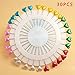 Produktbild Topker Lovely Bunte Liebe Herz Perle Perle Kopf Dressmaking Straight Pins Kleidung