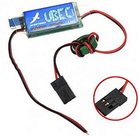Hobbywing 3A UBEC 5V 6V Max 5A Lowest RF Noise BEC Voltage Regulator