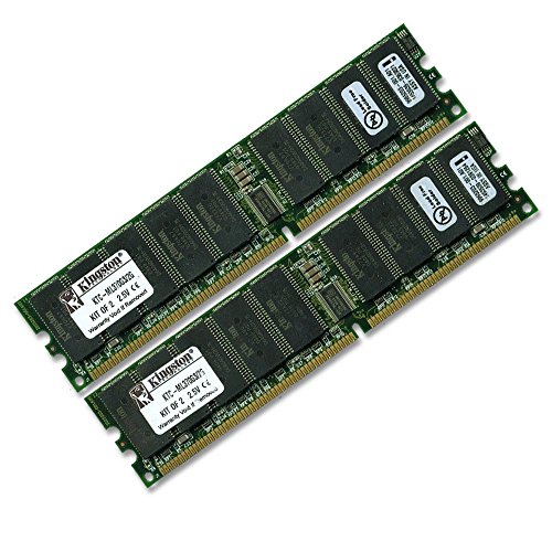 Kingston Technology 2GB 2 x 1GB 184-Pin PC2100 266Mhz DDR ECC Registered Server RAM Upgrade