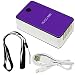 Produktbild Mini Hand Handliche USB-Luefter Klimaanlage / Mini-Klimaanlage / Tragbare Luefter mit ABS-Kunststoff, Kuehlung Klimaanlage und Ventilator Gewoehnlichen Zwei Modi (Purple)