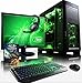 Produktbild VIBOX Submission Komplett-PC Paket 29.210 Gaming PC - 4,2GHz AMD 8-Core Prozessor, Geforce GTX 1060, leistungsfähig, Wassergekühlter Desktop Gamer Computer mit Spielgutschein, 22" HD Monitor, Gamer Tastatur & Mouse, Grün Innenbeleuchtung, lebenslange Garantie* (3,3GHz (4,2GHz Turbo) Superschneller AMD FX 8300 Octa-Core Prozessor CPU, Nvidia GeForce GTX 1060 3GB Grafikkarte, 32GB Team Elite 1600MHz RAM, 3TB Festplatte, Raijintek Triton Wasserkühler, Phanteks Gehäuse, Ohne Windows Betriebssystem)