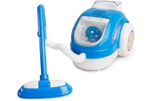 BSTCAR Odkurzacz dla dzieci, odkurzacz elektryczny z dźwiękiem, mały, zabawna zabawka domowa, dla dzieci