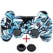 Price comparison product image Etbotu Wireless Bluetooth Game Controller, Gamepad + USB Cable + 2 Silicone Cap for PS3